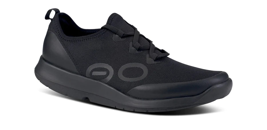 OOFOS WOMEN'S OOMG SPORT LS LOW SHOE BLACK – DAVIDSON SHOES