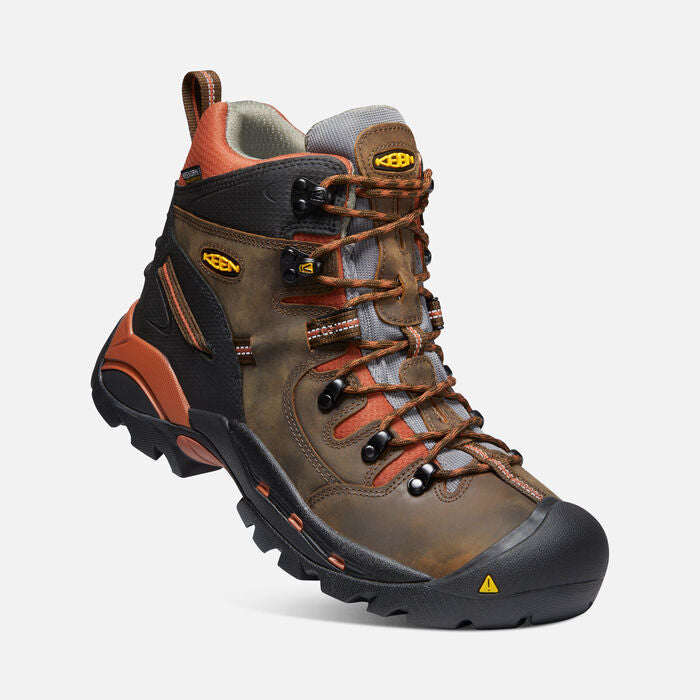 KEEN UTILITY MEN'S PITTSBURGH 6" WATERPROOF SOFT TOE BOOT DAVIDSON SHOES