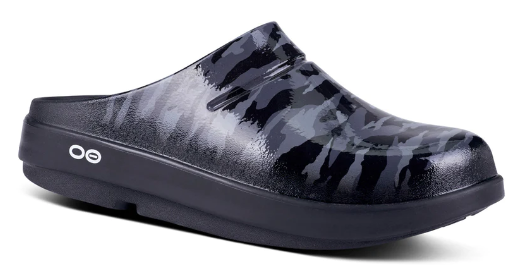 OOFOS 1200 OOCLOOG CLOG - BLACK CAMO – DAVIDSON SHOES
