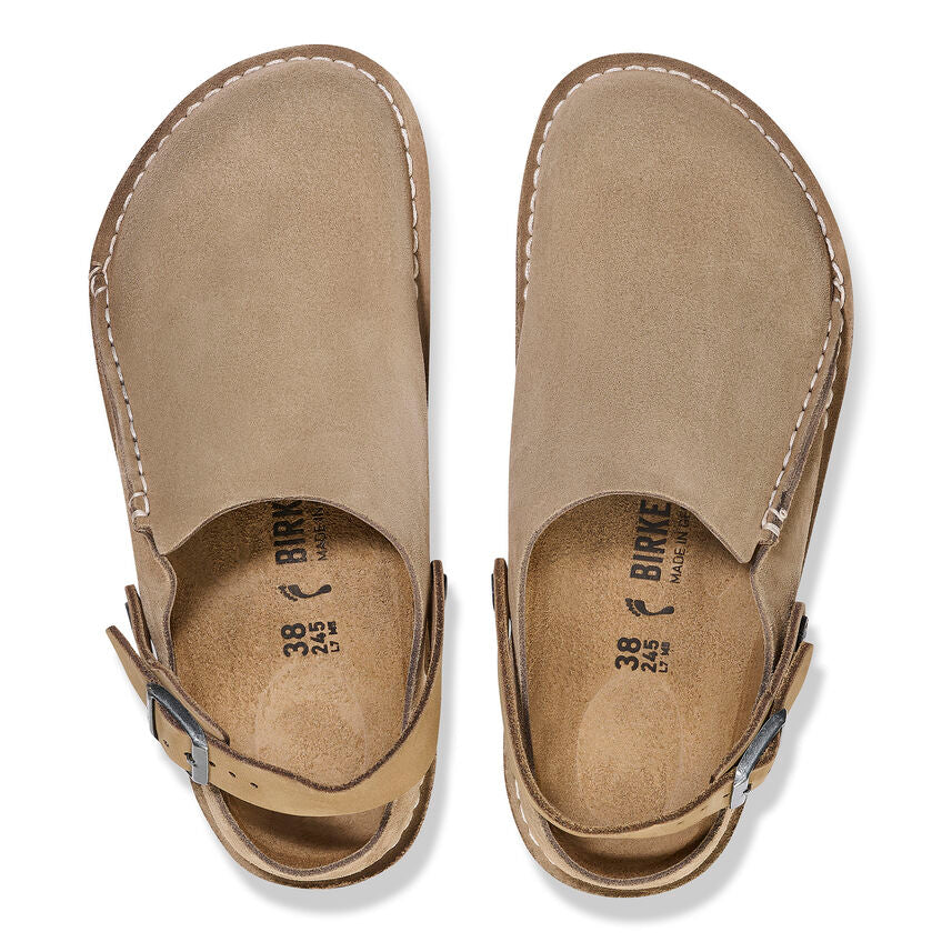 BIRKENSTOCK LUTRY GRAY / TAUPE