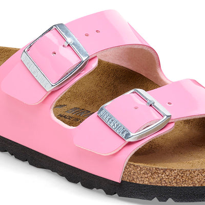 BIRKENSTOCK ARIZONA PATENT CANDY PINK