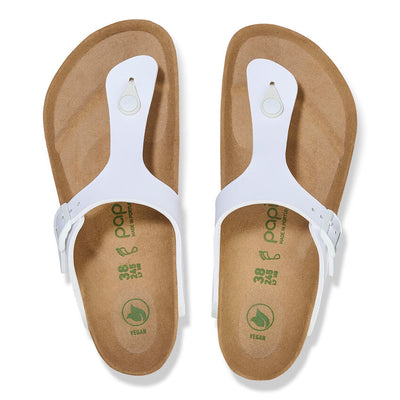 BIRKENSTOCK PLATFORM GIZEH WHITE