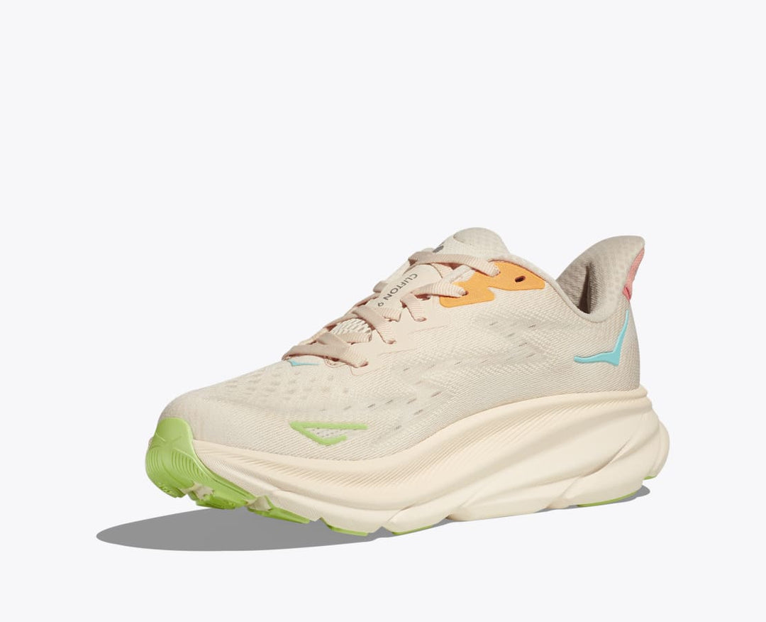 HOKA WOMENS CLIFTON 9 - VANILLA / ASTRAL – DAVIDSON SHOES