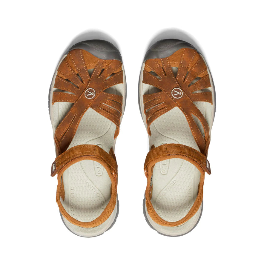 KEEN WOMENS ROSE SANDAL ROAST PECAN BIRCH