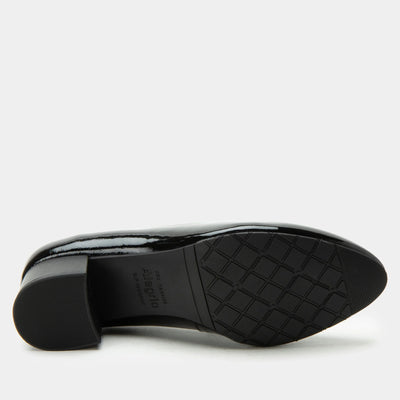 ALEGRIA WOMENS LISAH - BLACK PATENT