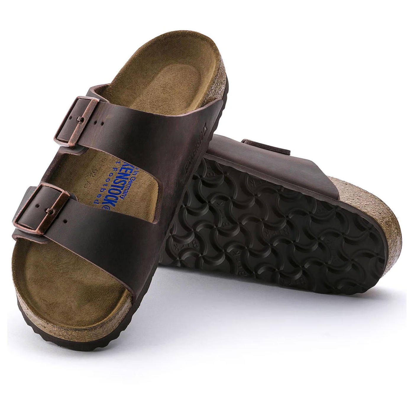 BIRKENSTOCK ARIZONA SOFT FOOTED -  HABANA