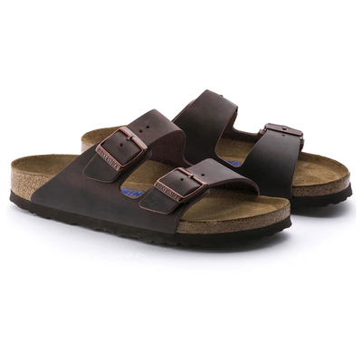 BIRKENSTOCK ARIZONA SOFT FOOTED -  HABANA