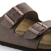 BIRKENSTOCK WOMENS ARIZONA - MOCHA BIRKIBUC