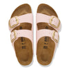 BIRKENSTOCK WOMENS ARIZONA BIG BUCKLE - LIGHT ROSE
