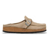 BIRKENSTOCK WOMENS BUCKLEY BRAID - TAUPE SUEDE