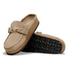 BIRKENSTOCK WOMENS BUCKLEY BRAID - TAUPE SUEDE