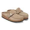 BIRKENSTOCK WOMENS BUCKLEY BRAID - TAUPE SUEDE