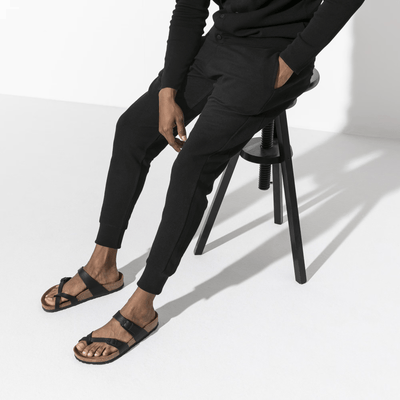 BIRKENSTOCK WOMENS MAYARI BIRKOFLOR - BLACK