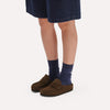 BIRKENSTOCK WOMENS NAPLES WRAPPED - CARAFE SUEDE