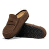 BIRKENSTOCK WOMENS NAPLES WRAPPED - CARAFE SUEDE