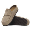 BIRKENSTOCK WOMENS NAPLES WRAPPED CLOG - TAUPE SUEDE