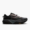 Black Brooks Cascadia 20 GTX men’s trail shoe with a waterproof upper, reinforced toe, and rugged Vibram outsole.