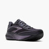 BROOKS WOMENS GHOST 18 - EBONY / FOLKSTONE / METALLIC