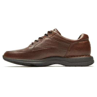 ROCKPORT MEN'S EDGE HILL 2 LACE-TO-TOE - BROWN
