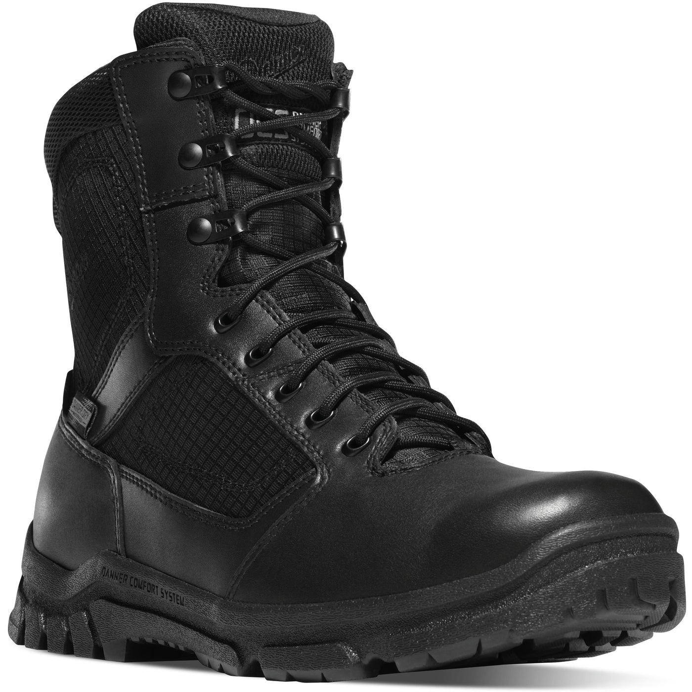 DANNER MENS LOOKOUT SIDE ZIP SOFT TOE - BLACK