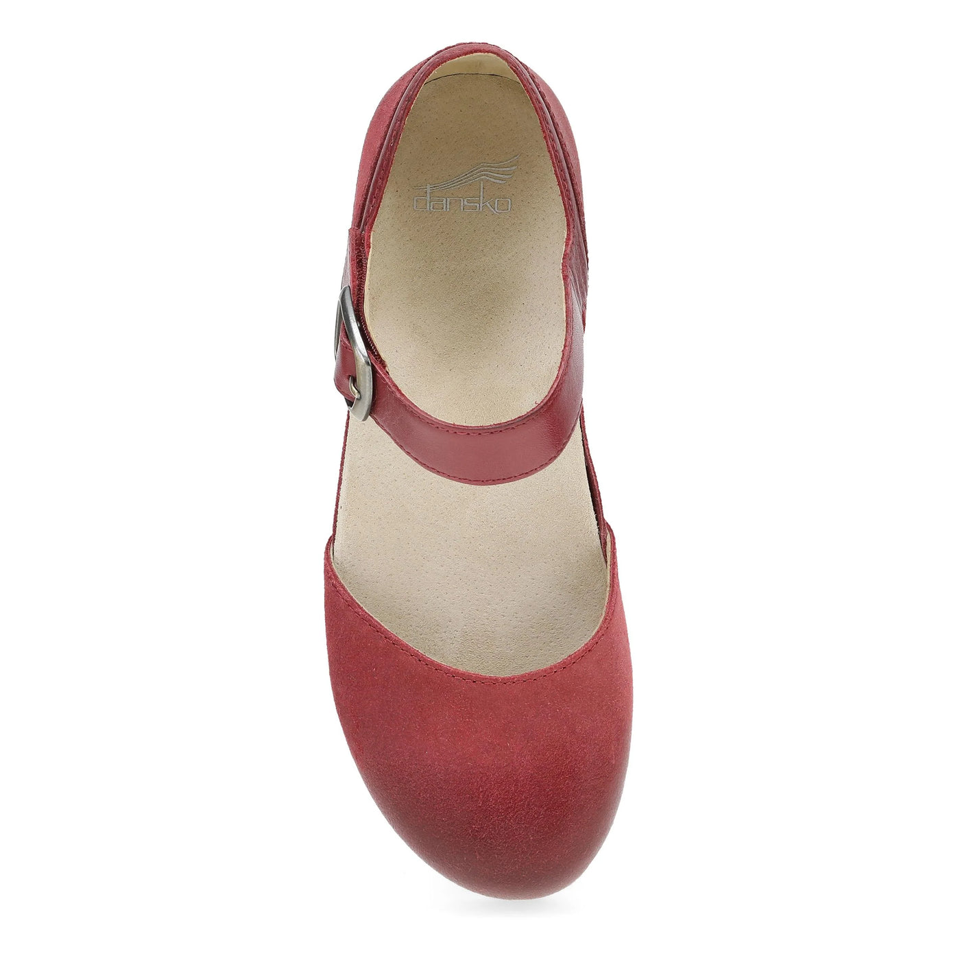 DANSKO WOMENS MAE - RED BURNISHED
