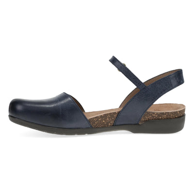 DANSKO WOMENS ROWAN - NAVY BURNISHED