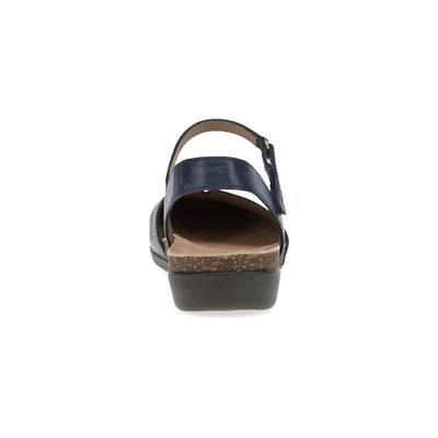 DANSKO WOMENS ROWAN - NAVY BURNISHED