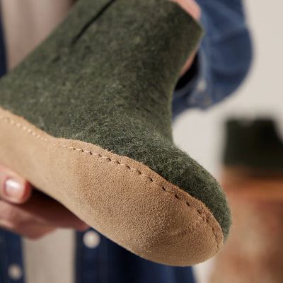 GLERUPS WOMENS SOFT SOLE BOOT - FOREST