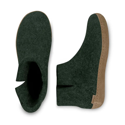 GLERUPS WOMENS SOFT SOLE BOOT - FOREST