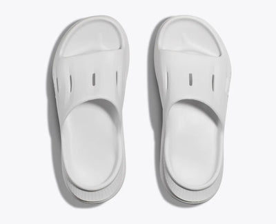 HOKA ORA RECOVERY SLIDE - WHITE / WHITE