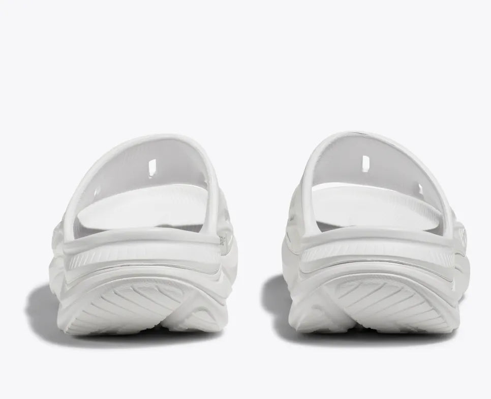 HOKA ORA RECOVERY SLIDE - WHITE / WHITE