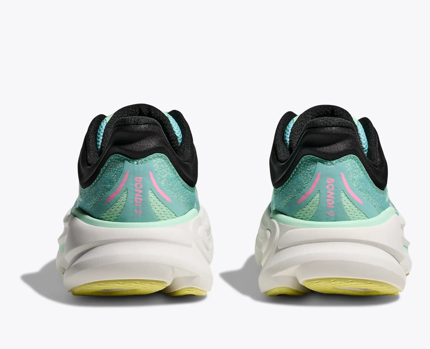 HOKA W BONDI 9 - BLUE SPARK / MINT FLUORITE