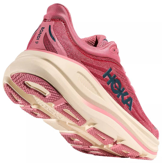 HOKA WOMEN BONDI 9 - LINGONBERRY / CRANBERRY – DAVIDSON SHOES