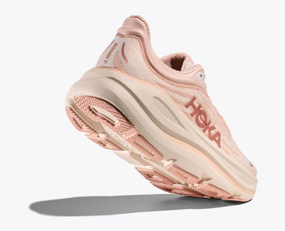 HOKA WOMENS BONDI 9 - ROSE LATTE / ROSE CREAM