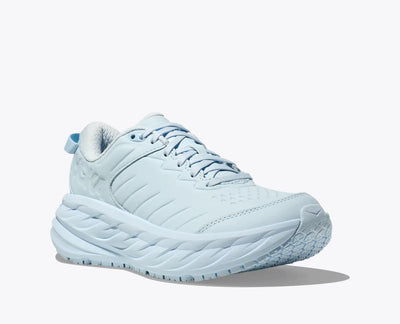 HOKA WOMENS BONDI SLIP RESISTANT - ICE WATER BLUE