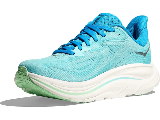 HOKA WOMENS CLIFTON 10 - SKYWARD BLUE / CELIO BLUE