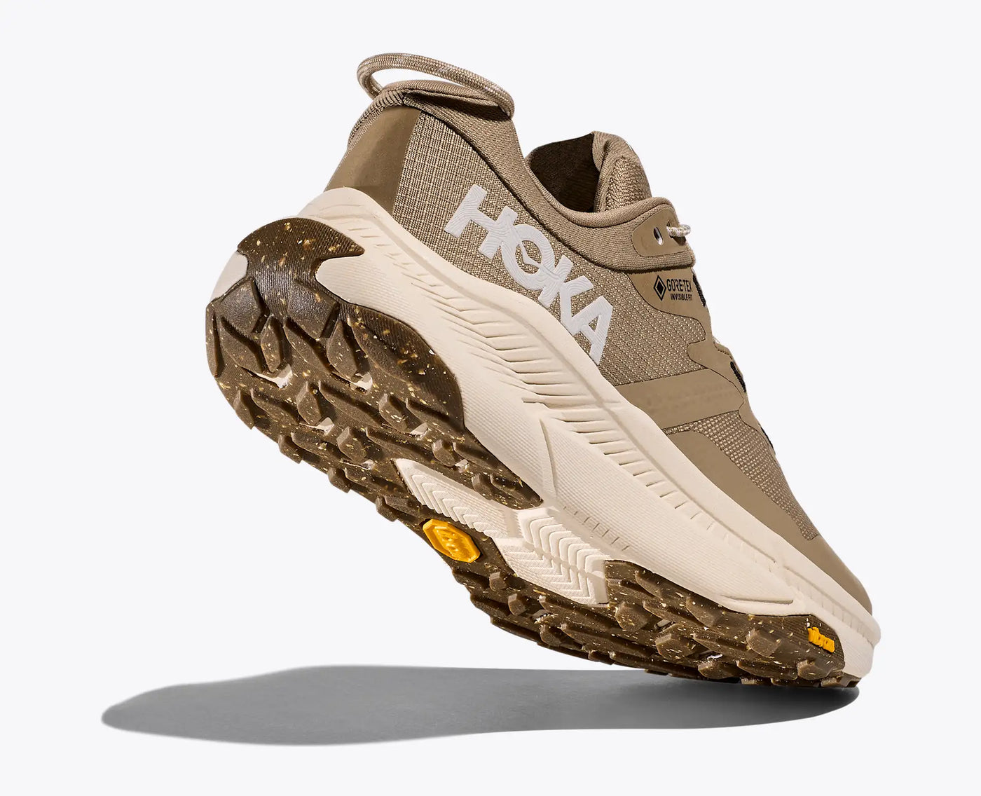 HOKA WOMENS TRANSPORT GTX - DUNE / EGGNOG
