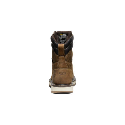 KEEN MENS CINCINATTI 90 DEGREE HEEL 8 " - BELGIAN / SANDSHELL