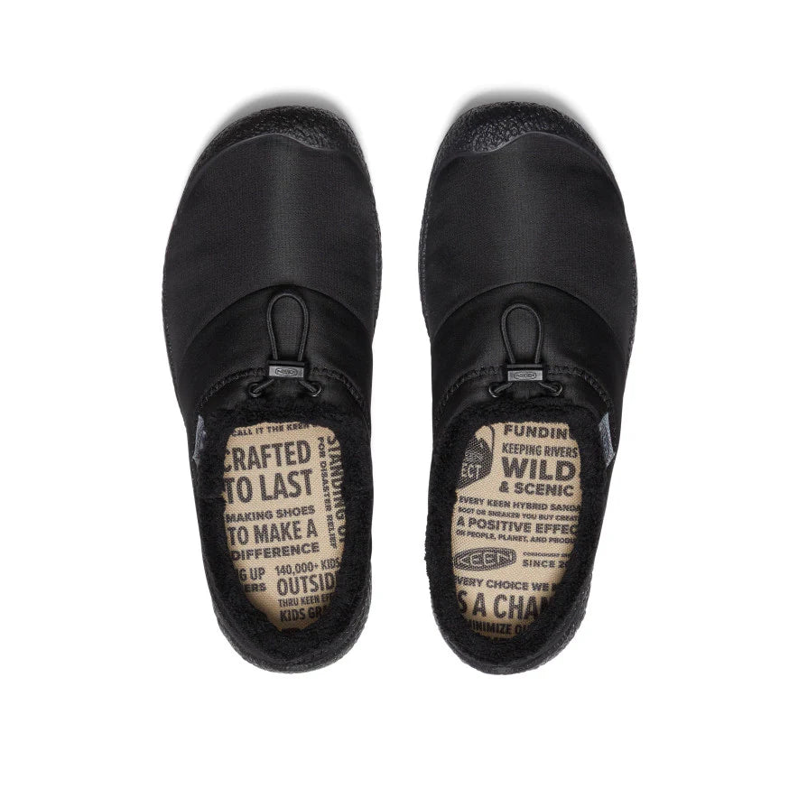 KEEN WOMENS HOWSER III SLIDE - BLACK NYLON
