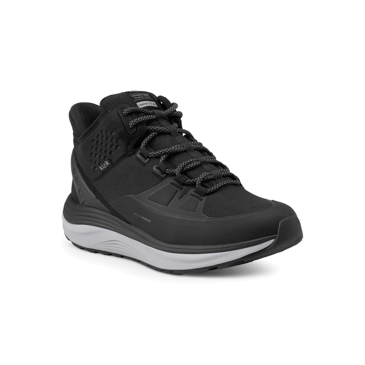 KIZIK MENS LONDON MID - BLACK / ALLOY