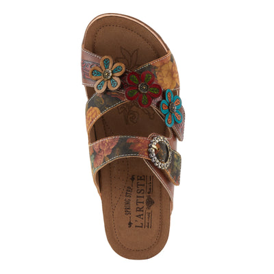 L'ARTISTE WOMENS CAELANA - BROWN MULTI