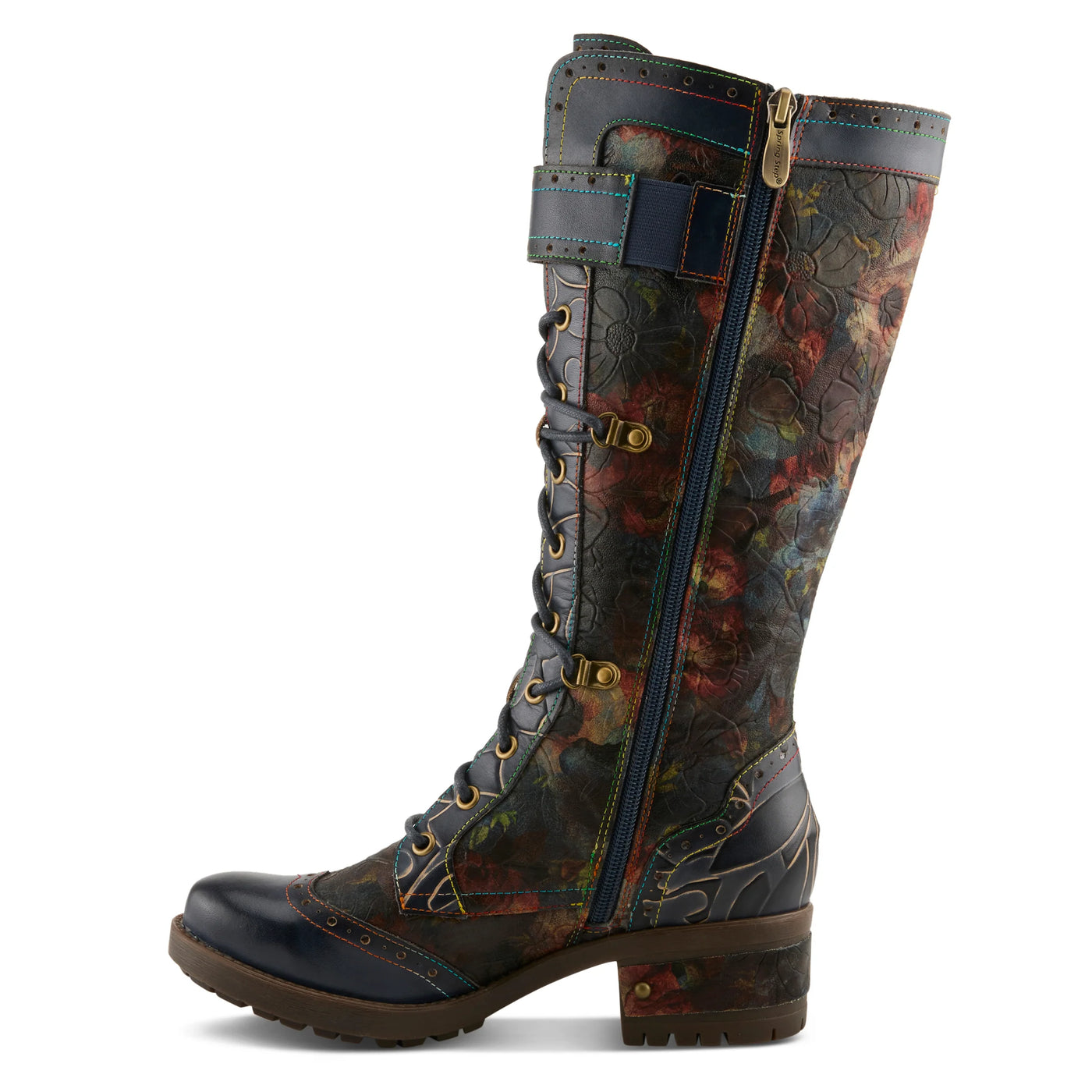 L'ARTISTE WOMENS KISHA - NAVY MULTI