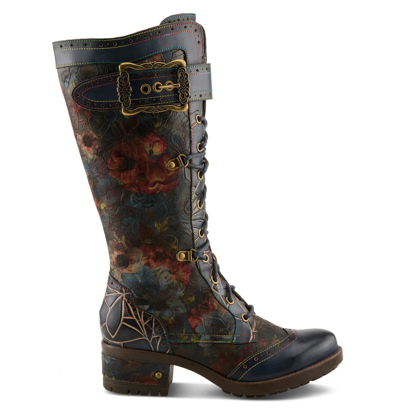 L'ARTISTE WOMENS KISHA - NAVY MULTI