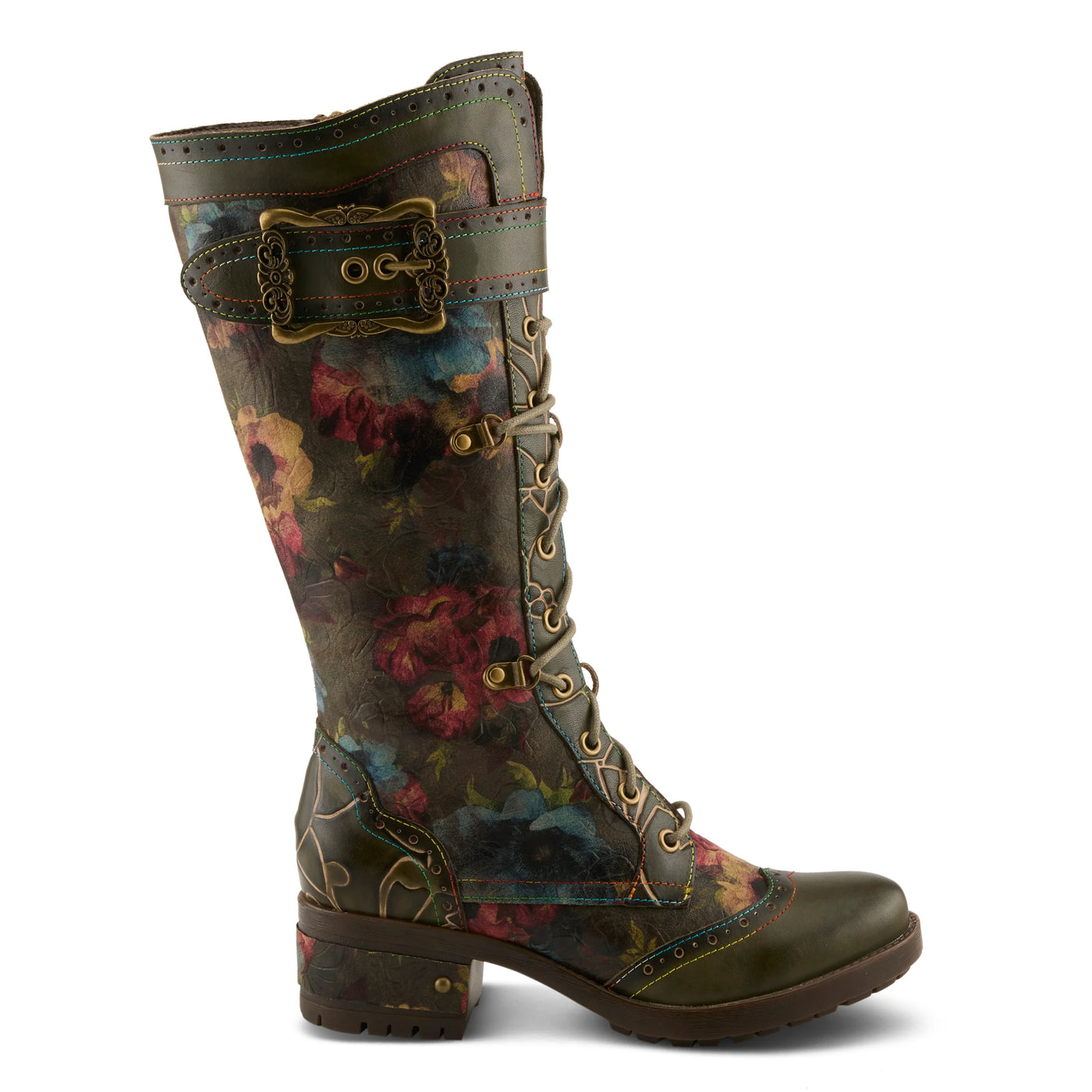 L'ARTISTE WOMENS KISHA - OLIVE MULTI