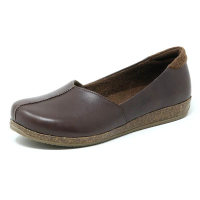 STEGMANN LIESEL SKIMMER - BROWN LEATHER - WOMEN'S