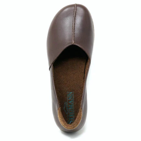 STEGMANN LIESEL SKIMMER - BROWN LEATHER - WOMEN'S