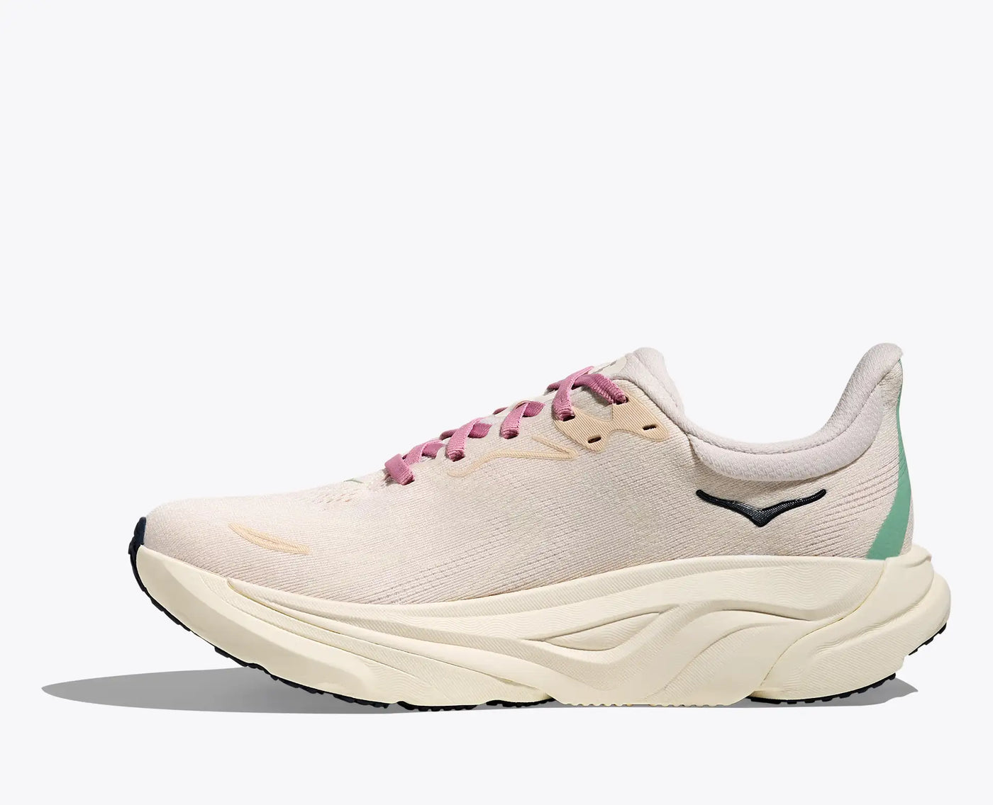 HOKA WOMENS ARAHI 8 - ROSE CREAM / ALABASTER