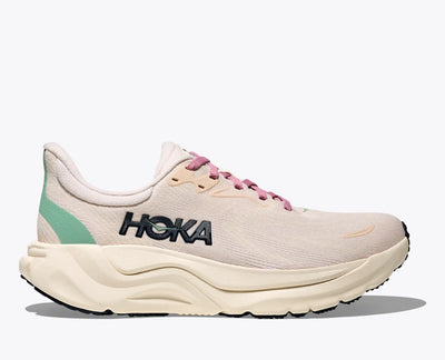 HOKA WOMENS ARAHI 8 - ROSE CREAM / ALABASTER