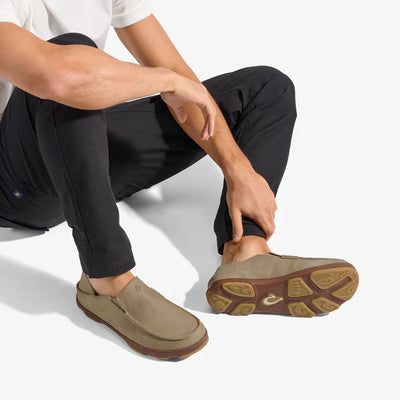 OLUKAI MENS MOLOA - CLAY / TOFFEE