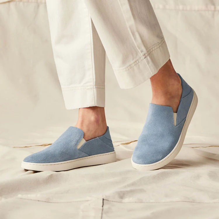 OLUKAI WOMENS PEHUEA LUX - BLISSFUL BLUE – DAVIDSON SHOES